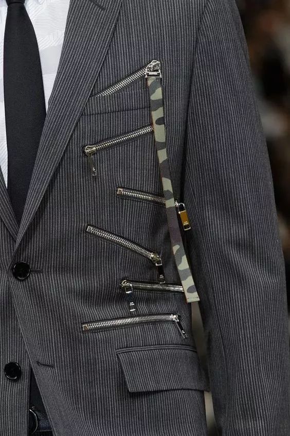 用拉鏈細(xì)節(jié)設(shè)計(jì)玩出服裝創(chuàng)意造型?這一招讓你的畢業(yè)設(shè)計(jì)成為萬眾矚目的焦點(diǎn)!